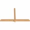 Ekena Millwork Eugene Smooth Timber Gable Bracket, Western Red Cedar, 72"W x 45"H x 3 1/2"D x 3 1/2"F, 15/12 Pitch GBW072X45X0404EUG00SWR - alternate 3